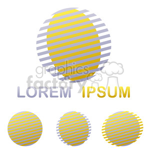 logo template circle 013 clipart. Commercial use image # 397191