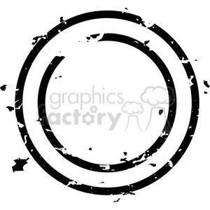 clipart - grunge weathered distressed circle vector art.