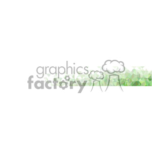 vector lime small geometric half banner background clipart.