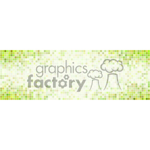 vector green faded pixel background for header clipart.