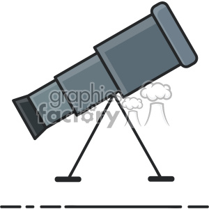 large telescope vector clip art images clipart. Commercial use image # 403881
