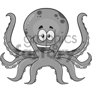 cartoon animals vector octopus