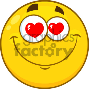 smilie cartoon funny smilies vector yellow happy love relationship