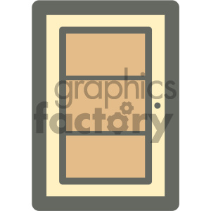 contemporary door furniture icon clipart. Royalty-free icon # 405667