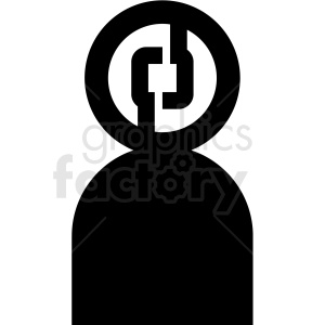 anonymity tech icon clipart.