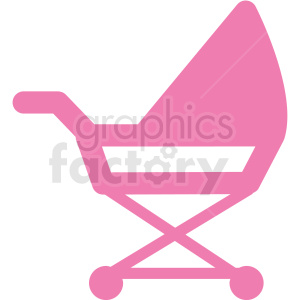 baby stroller icon clipart.