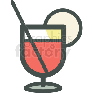 clipart - party drink for guy fawkes day vector icon image.