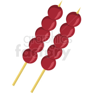shish kebab vector flat icon clipart with no background clipart. Commercial use image # 406750