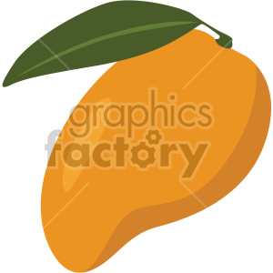 icons fruit mango food