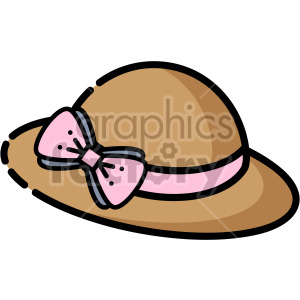 Sun hat clipart. Royalty-free image # 407941