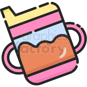 juice sippy cup icon clipart. Royalty-free icon # 409160