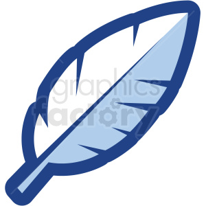 clipart - feather vector icon no background.
