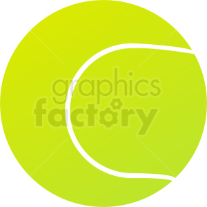 vector tennis ball design clipart. Commercial use image # 411081
