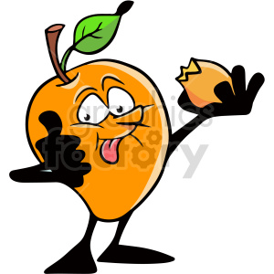 fruit cartoon clipart clipart. Commercial use image # 414964