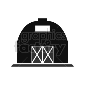 barn vector graphic clipart. Royalty-free image # 415708
