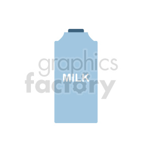 milk box vector clipart clipart. Commercial use image # 416209