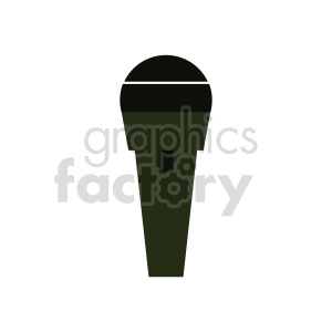 microphone vector image clipart.