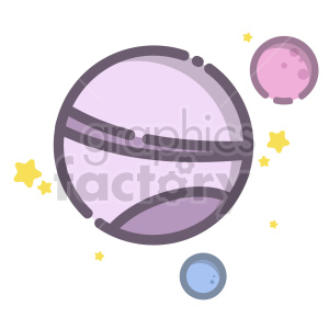 planet vector clipart clipart. Commercial use image # 416777