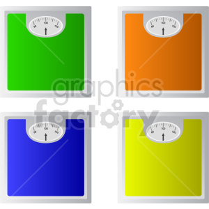 people scale bundle vector graphic clipart.