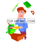   school education student students book books  000graduation035.gif Animations 2D Education Graduation 