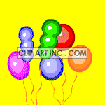   birthday birthdays aniversaries aniversary balloon balloons party parties happy  0_H-07.gif Animations 2D Holidays Birthdays 