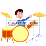   drum drums music drummer drummers Animations 2D Music 