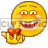   smilie smilies face faces love valentines hearts heart  276.gif Animations Mini Smilies emoticon heart