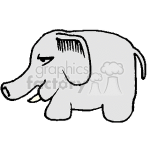   Elephants elephant big mammals  ELEPHANT02.gif Clip Art Animals African cartoon
