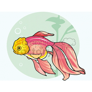 underwater tropical fish clipart. Commercial use image # 132482