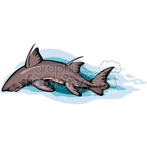 sharksacorpion clipart. Commercial use image # 132668