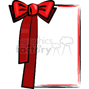 MS74_bow_borders clipart. Royalty-free image # 133824