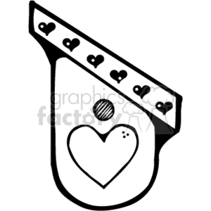 Country Birdhouse clipart. Royalty-free image # 134515