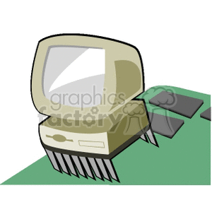 computer clipart. Commercial use image # 135014