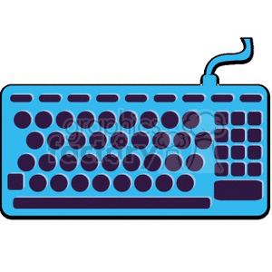   computer computers keyboards keyboard business electronics digital  PCKEYBOARD01.gif Clip Art Business Computers 