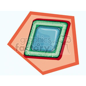   computers compter chip chips Clip Art Business Computers 