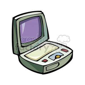 laptop10121 clipart. Royalty-free image # 135346