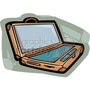 laptop4121 clipart. Commercial use image # 135368