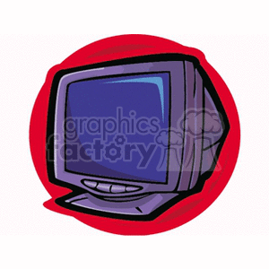 monitor2121 clipart. Commercial use image # 135475