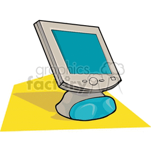 monitor2141 clipart. Royalty-free image # 135477