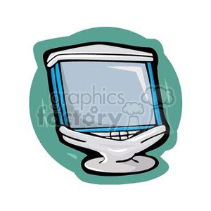 monitor7131 clipart. Commercial use image # 135505