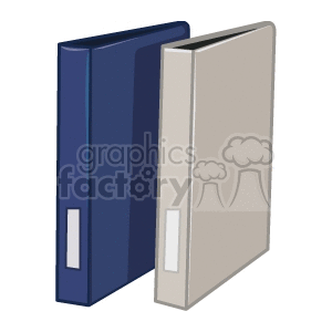   folder folders portfolio portfolios binder binders notebook botebooks  BOS0102.gif Clip Art Business Supplies 