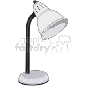   desk lamp lamps office  BOS0112.gif Clip Art Business Supplies 