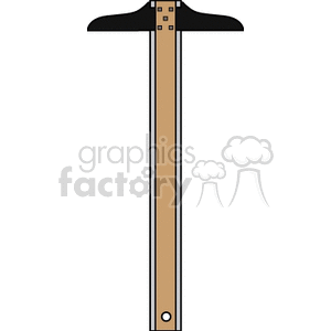 T-square clipart. Royalty-free image # 136383