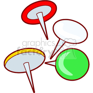 pushpins700 clipart. Royalty-free icon # 136587