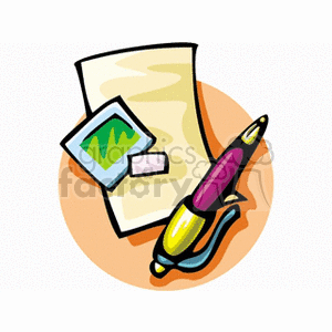 stationery11 clipart. Royalty-free image # 136612