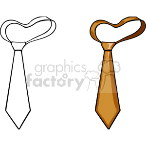 tie ties neck clothing clothes Clip Art Clothing 