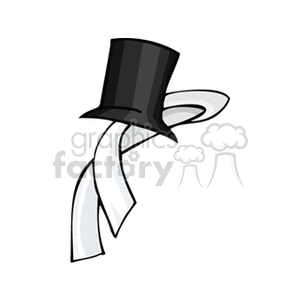 tophat clipart. Royalty-free image # 136976