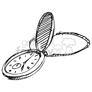 Pocket watch clipart. Royalty-free image # 137056