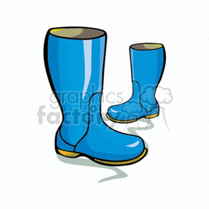   shoe shoes boot boots water rain  gumboots.gif Clip Art Clothing Shoes 