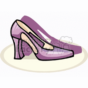 pink heels clipart. Commercial use image # 138354